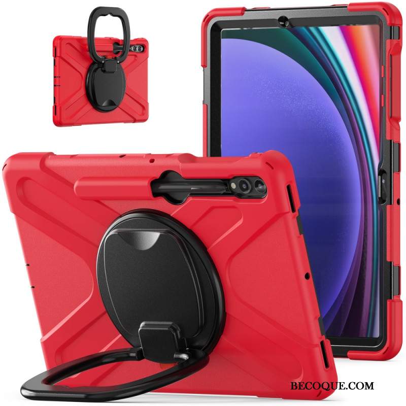 Etui Do Samsung Galaxy Tab S9 Plus Wielofunkcyjny Obrotowy Wspornik I Uchwyt