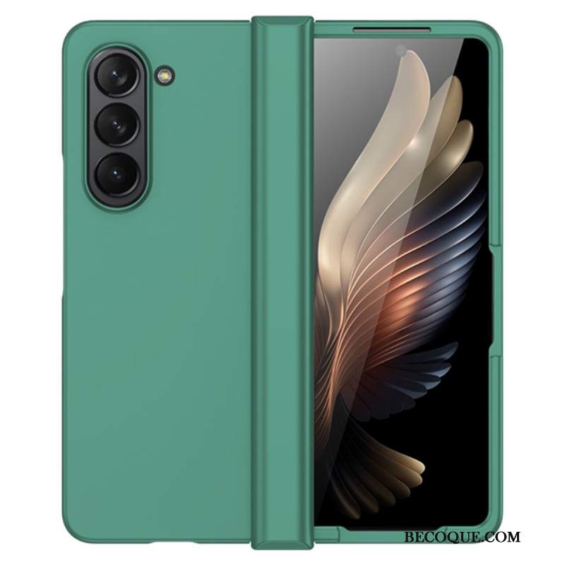 Etui Do Samsung Galaxy Z Fold 5 Ultracienki Dotyk Skóry