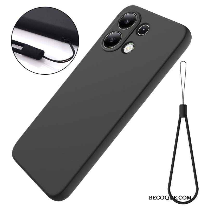 Etui Do Xiaomi Redmi Note 13 4g Pasek Z Płynnego Silikonu