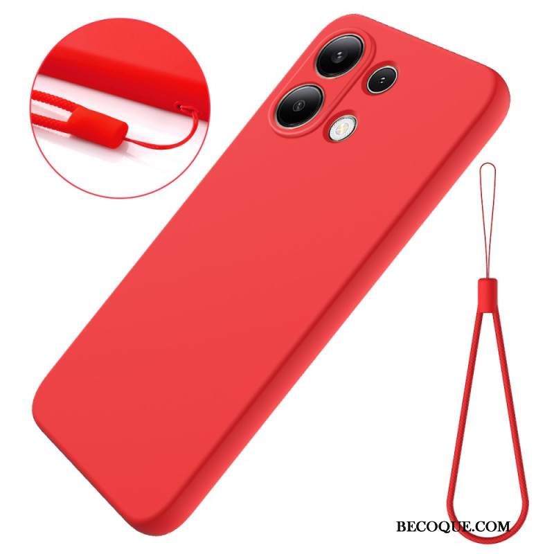 Etui Do Xiaomi Redmi Note 13 4g Pasek Z Płynnego Silikonu