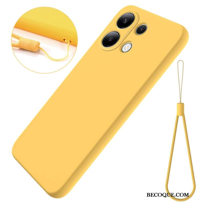 Etui Do Xiaomi Redmi Note 13 4g Pasek Z Płynnego Silikonu