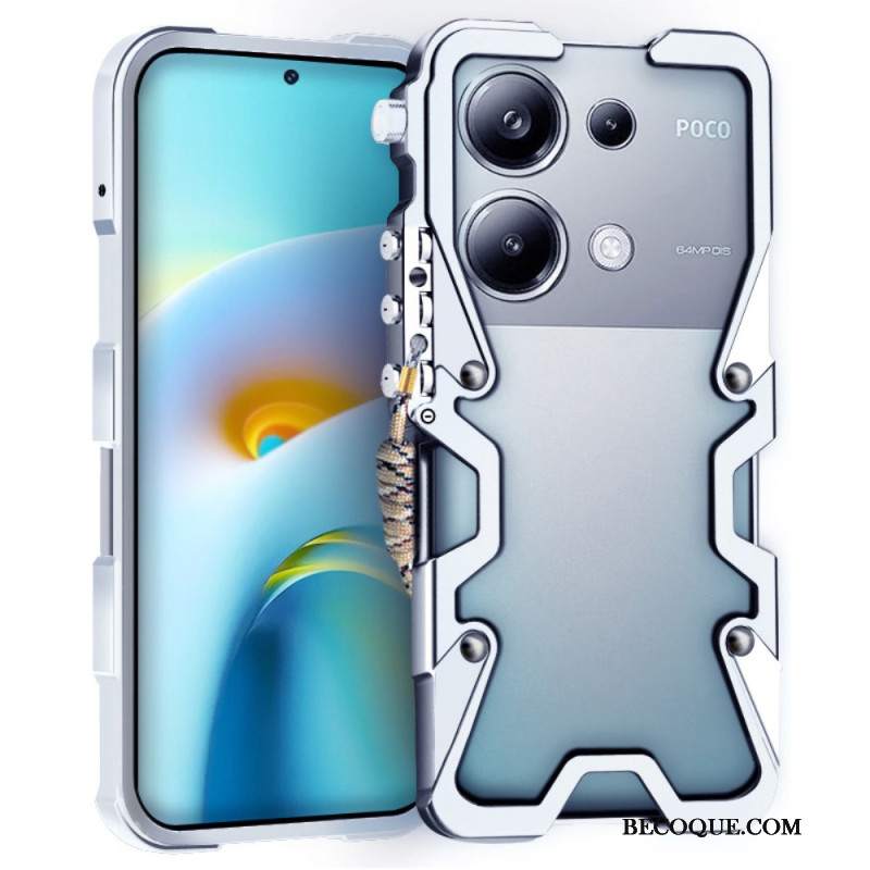 Etui Do Xiaomi Redmi Note 13 Pro 4g Stop Aluminium Z Ramieniem Mechanicznym