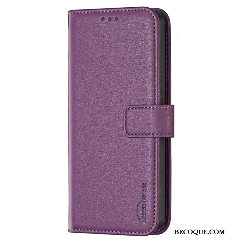 Etui Folio Do Realme 12 Pro / 12 Pro Plus Klasyczny Kolor Binfen