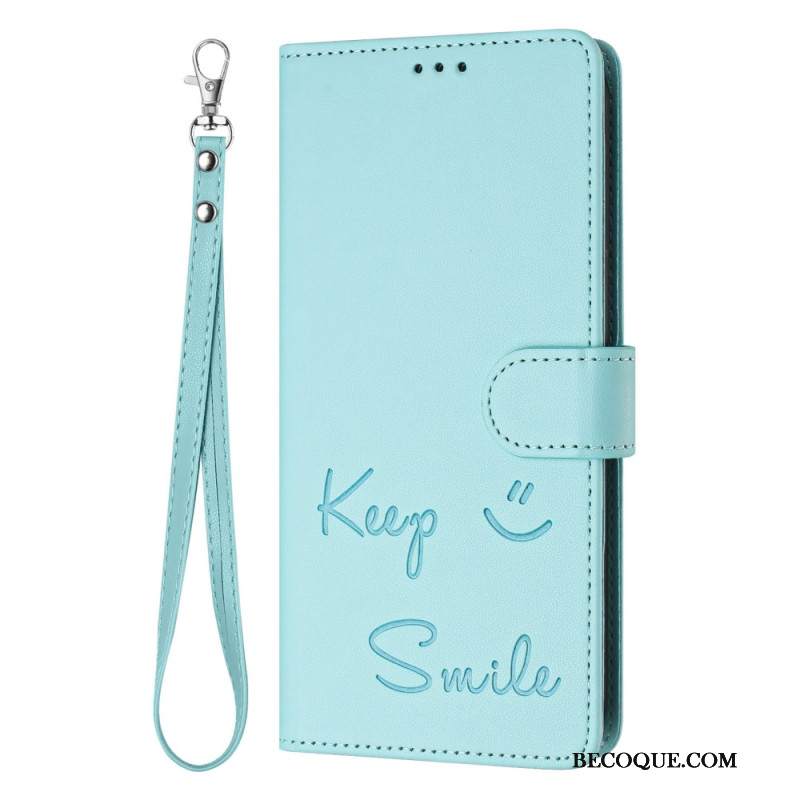 Etui Folio Do Samsung Galaxy A16 5g Zachowaj Uśmiech