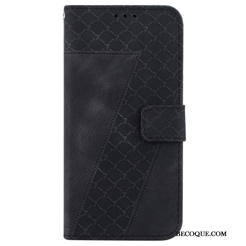 Etui Folio Do Samsung Galaxy A55 5g Wzór 7 Z Paskiem