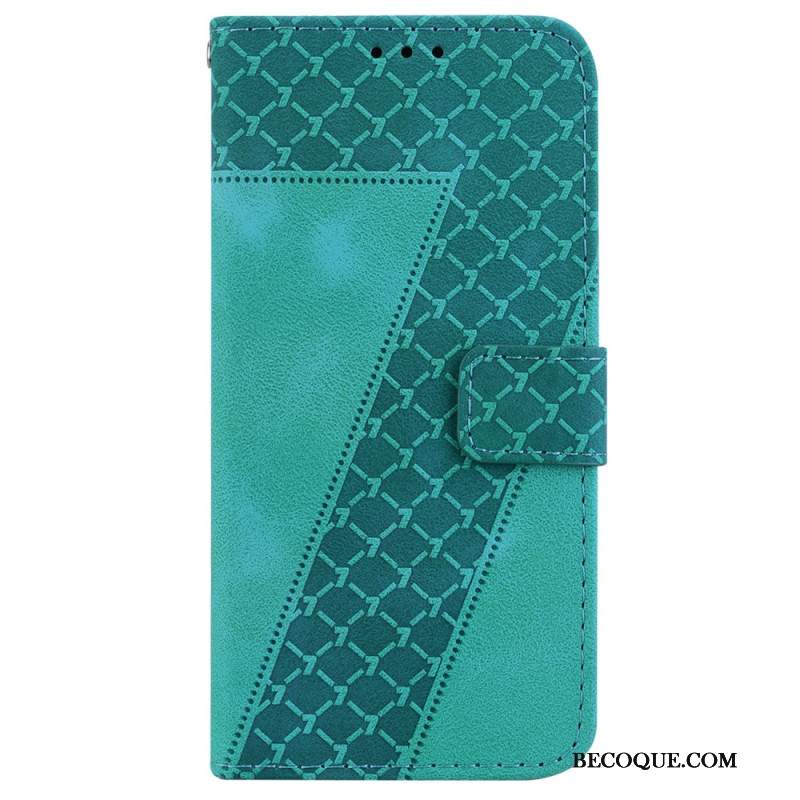 Etui Folio Do Samsung Galaxy A55 5g Wzór 7 Z Paskiem