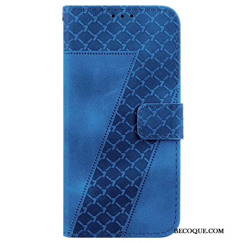 Etui Folio Do Samsung Galaxy A55 5g Wzór 7 Z Paskiem