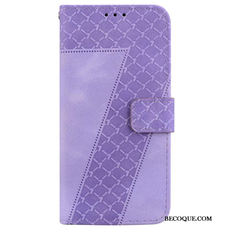 Etui Folio Do Samsung Galaxy A55 5g Wzór 7 Z Paskiem