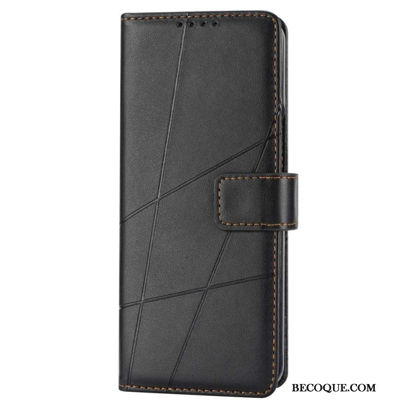 Etui Folio Do Samsung Galaxy Z Fold 6 Linie Paska