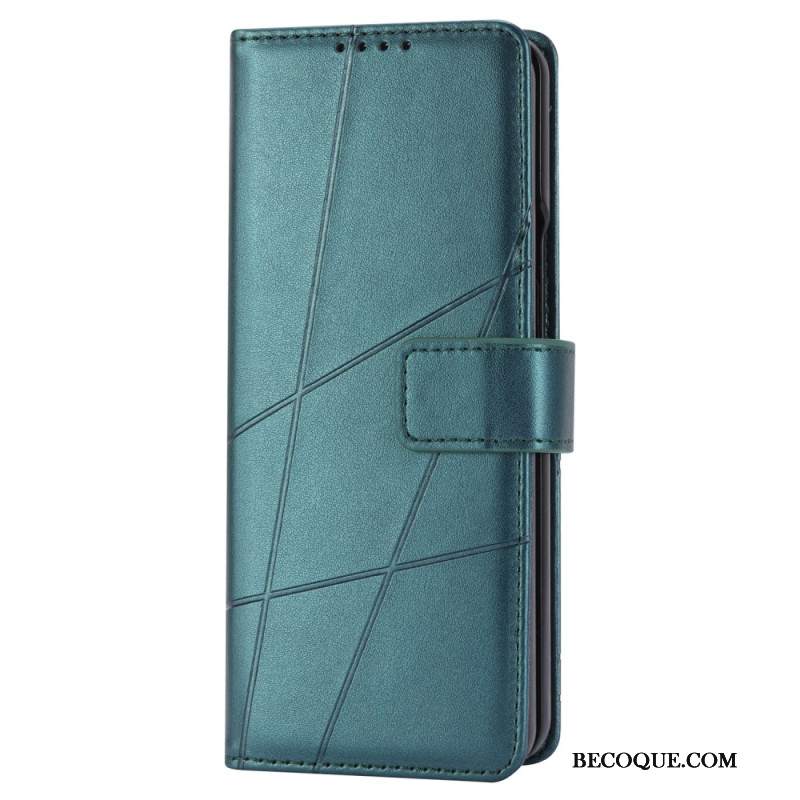 Etui Folio Do Samsung Galaxy Z Fold 6 Linie Paska