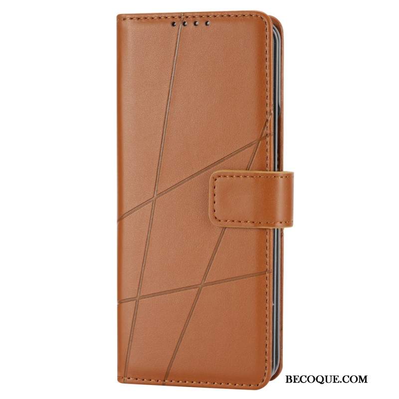 Etui Folio Do Samsung Galaxy Z Fold 6 Linie Paska