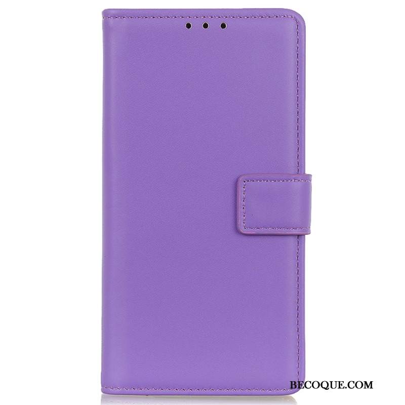 Etui Folio Do Xiaomi 14 Pro Prosta Sztuczna Skóra