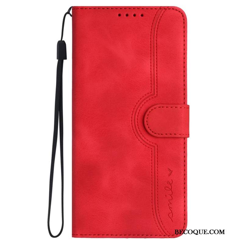 Etui Folio Do Xiaomi 14 Pro Uśmiech Na Smyczy