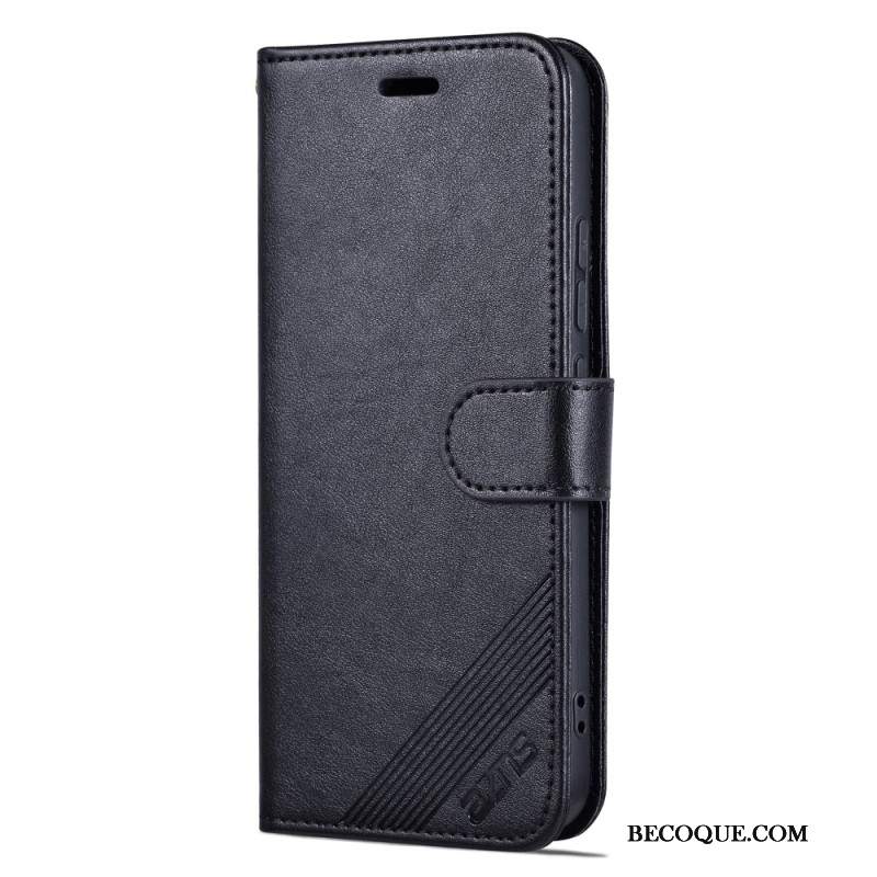 Etui Folio Do Xiaomi 14 Skórzany Styl Azns