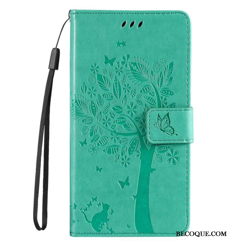 Etui Folio Do Xiaomi 14t Kot I Drzewo