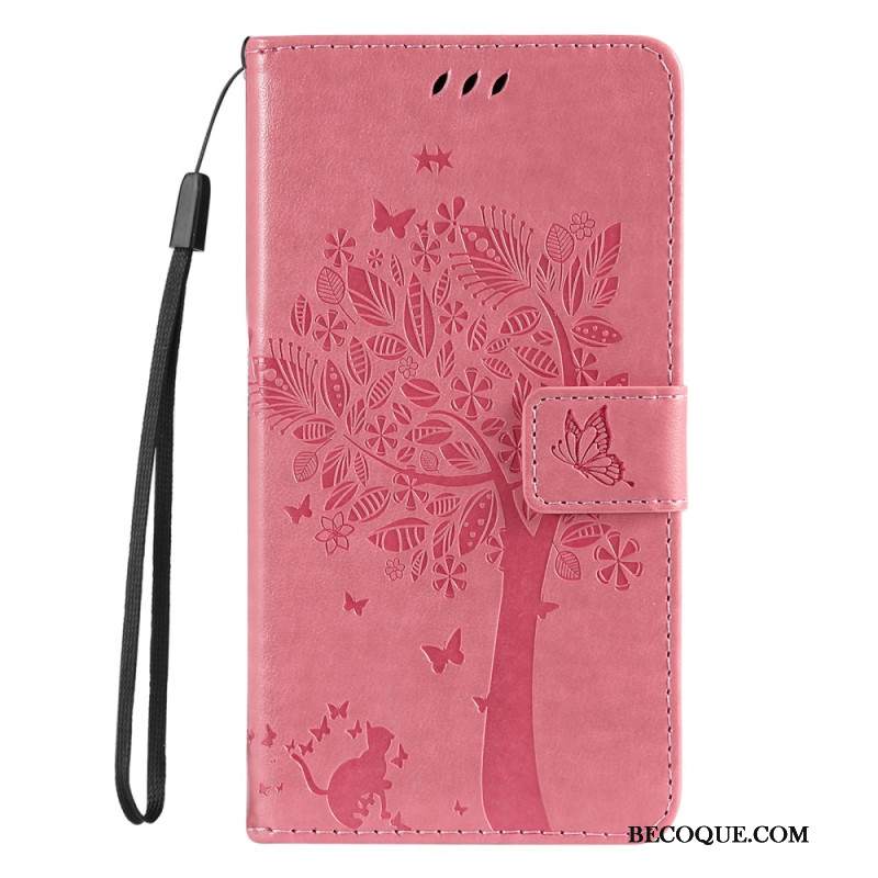 Etui Folio Do Xiaomi 14t Kot I Drzewo