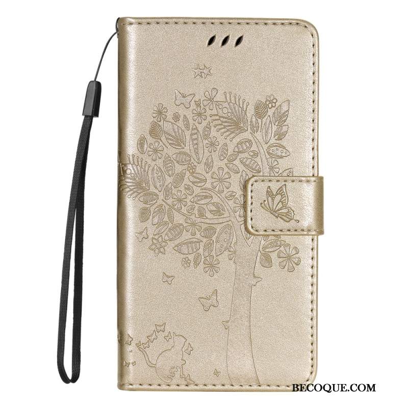 Etui Folio Do Xiaomi 14t Kot I Drzewo