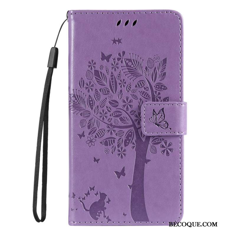 Etui Folio Do Xiaomi 14t Kot I Drzewo