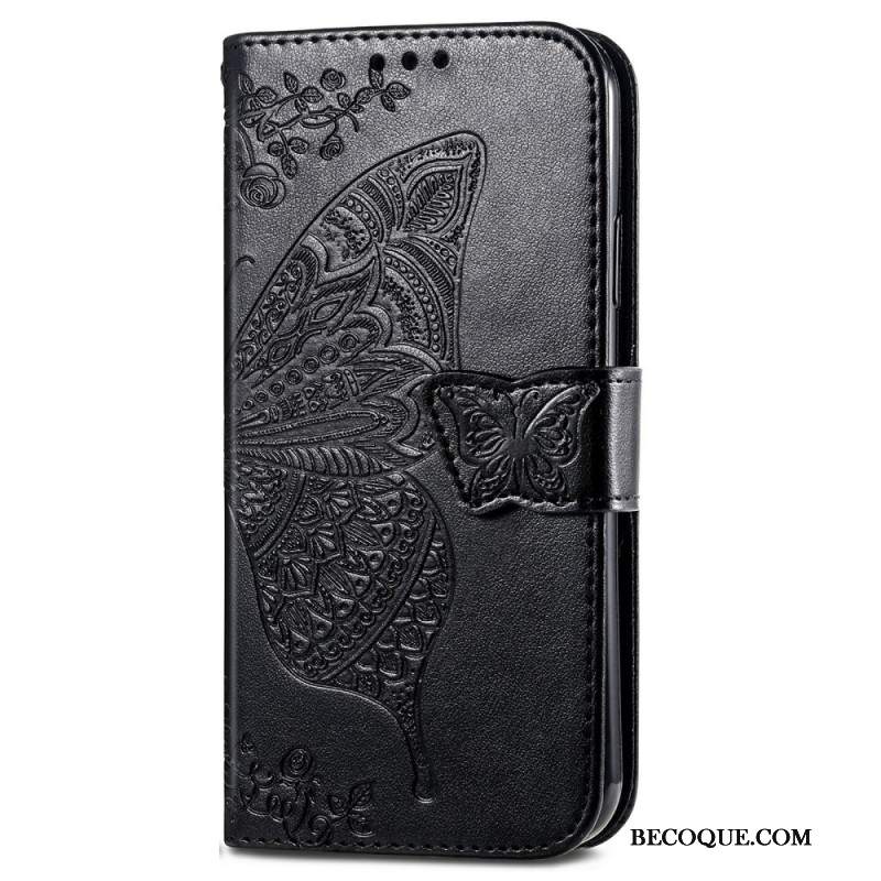 Etui Folio Do Xiaomi 14t Pro Barokowy Motyl