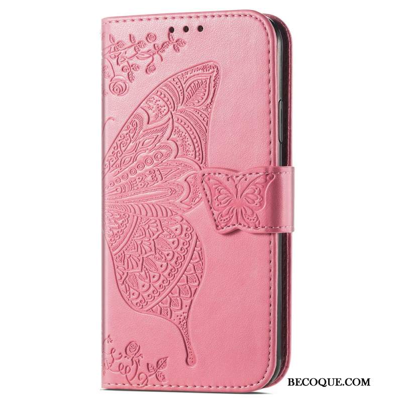 Etui Folio Do Xiaomi 14t Pro Barokowy Motyl