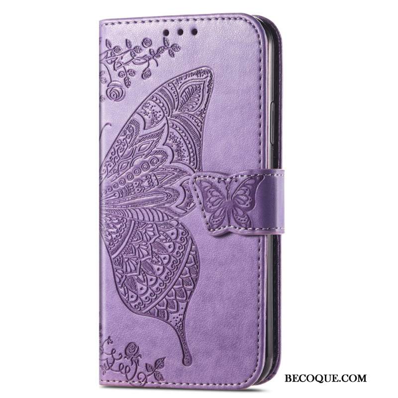 Etui Folio Do Xiaomi 14t Pro Barokowy Motyl