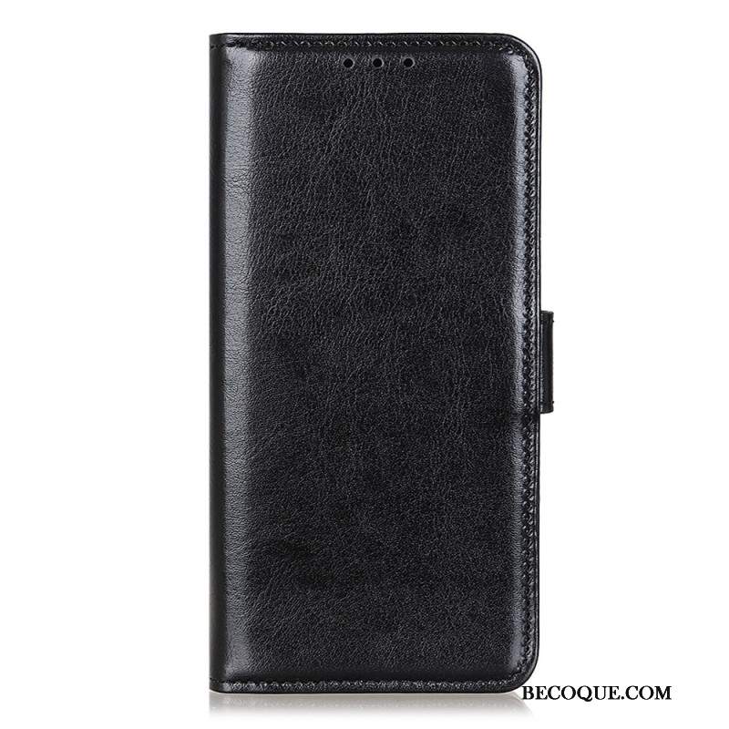 Etui Folio Do Xiaomi 14t Woskowana Imitacja Skóry