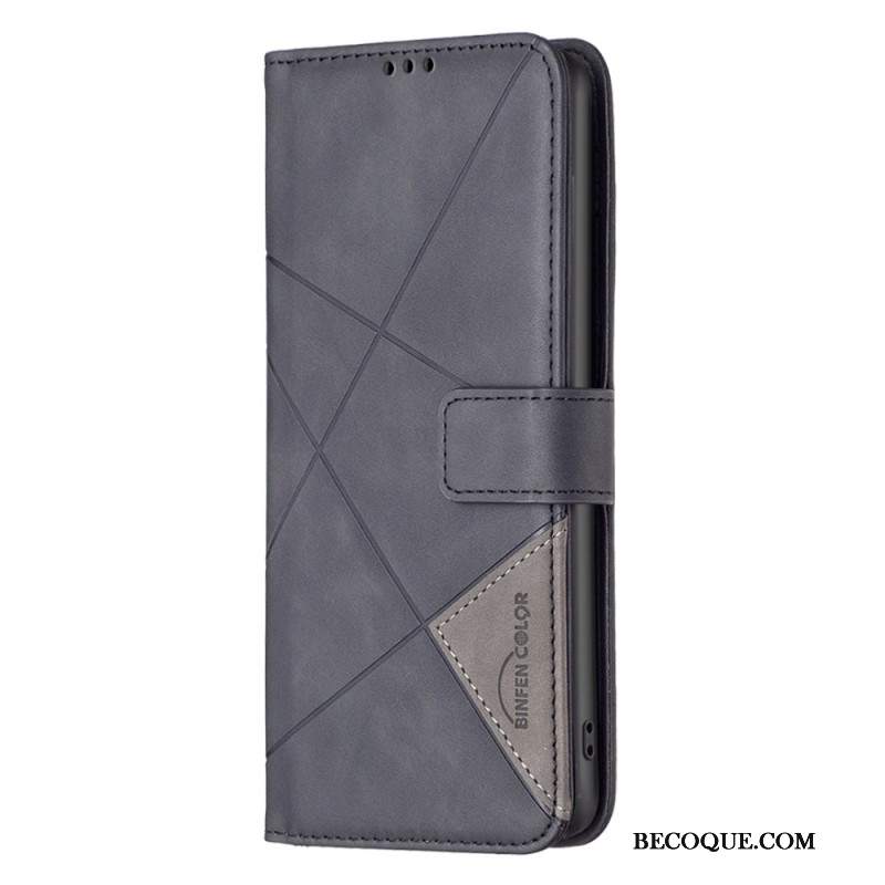 Etui Folio Do Xiaomi Redmi Note 13 4g Diamenty Binfen Kolor