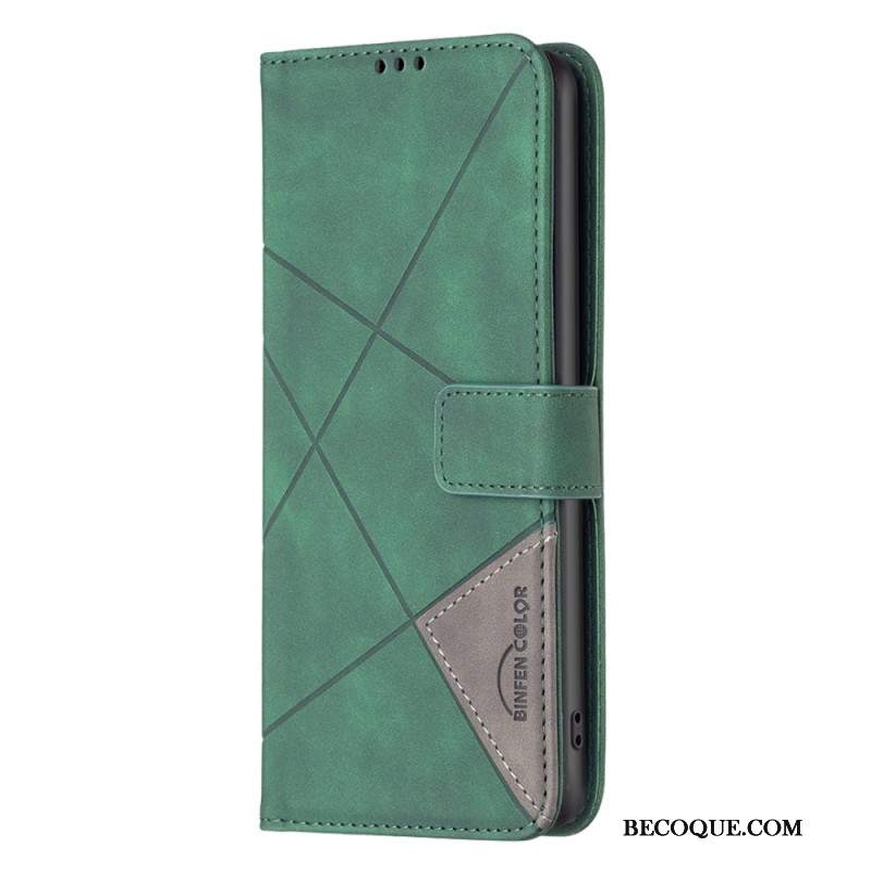 Etui Folio Do Xiaomi Redmi Note 13 4g Diamenty Binfen Kolor