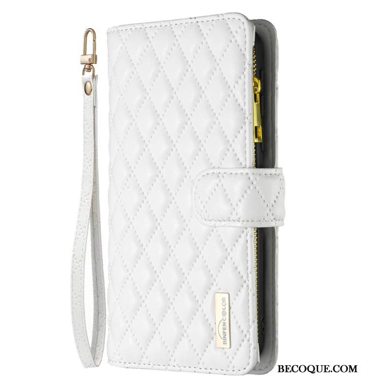 Etui Folio Do Xiaomi Redmi Note 13 4g Pikowana Binfen Kolor