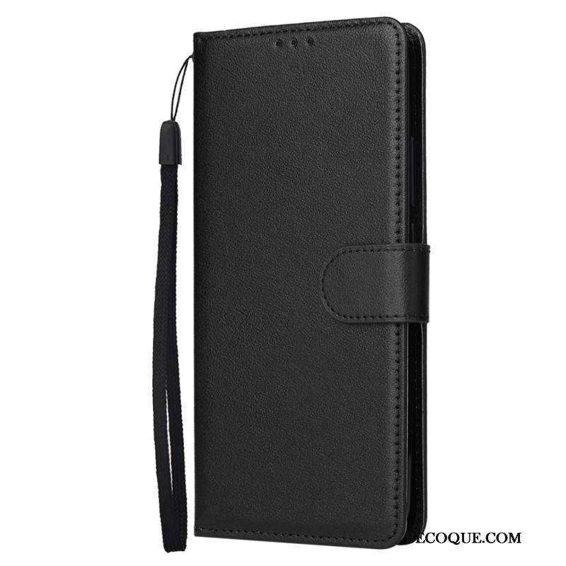 Etui Folio Do Xiaomi Redmi Note 13 5g Gładki Z Paskiem