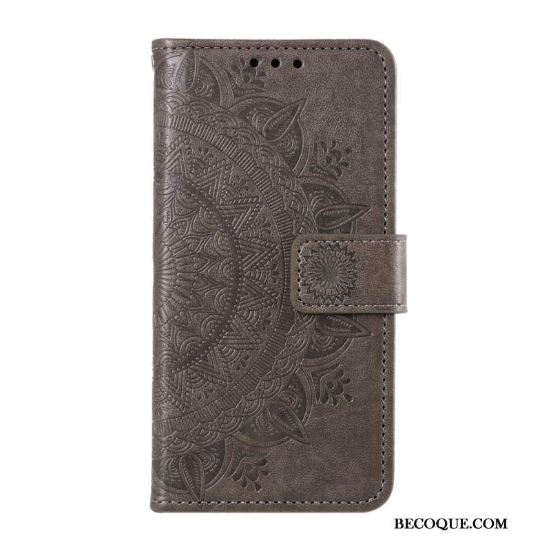 Etui Folio Do Xiaomi Redmi Note 13 5g Mandala Słońce