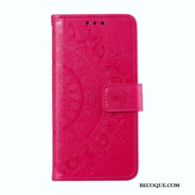 Etui Folio Do Xiaomi Redmi Note 13 5g Mandala Słońce