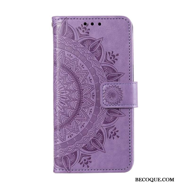 Etui Folio Do Xiaomi Redmi Note 13 5g Mandala Słońce