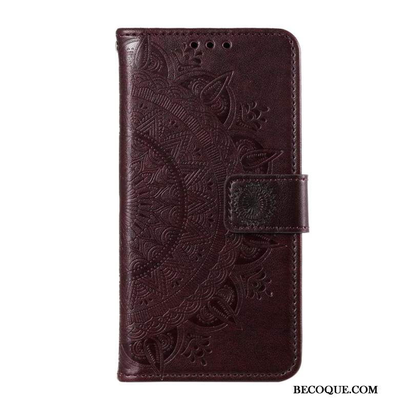 Etui Folio Do Xiaomi Redmi Note 13 5g Mandala Słońce