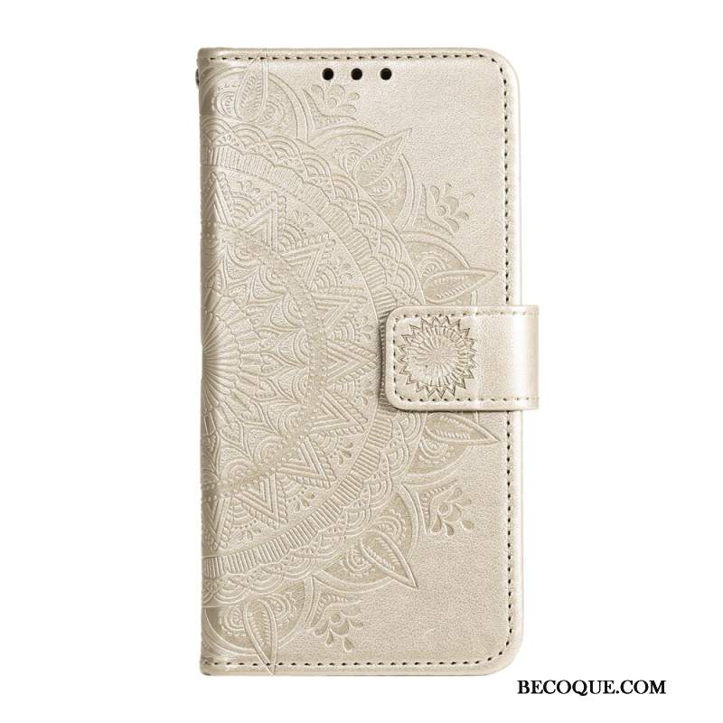 Etui Folio Do Xiaomi Redmi Note 13 5g Mandala Słońce