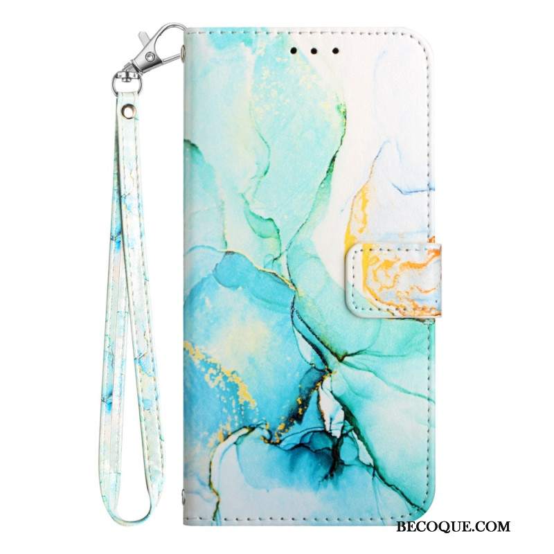 Etui Folio Do Xiaomi Redmi Note 13 5g Marmurowy Pasek