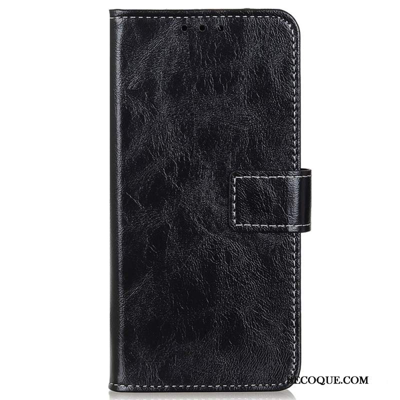 Etui Folio Do Xiaomi Redmi Note 13 5g Tekstura Lakierowana