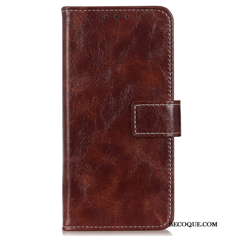 Etui Folio Do Xiaomi Redmi Note 13 5g Tekstura Lakierowana