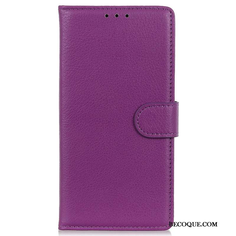 Etui Folio Do Xiaomi Redmi Note 13 Pro 4g Tradycyjna Sztuczna Skóra