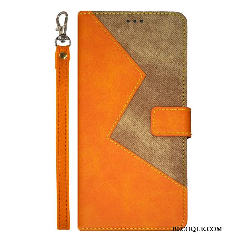 Etui Folio Do Xiaomi Redmi Note 13 Pro Plus 5g Dwukolorowy Idewei