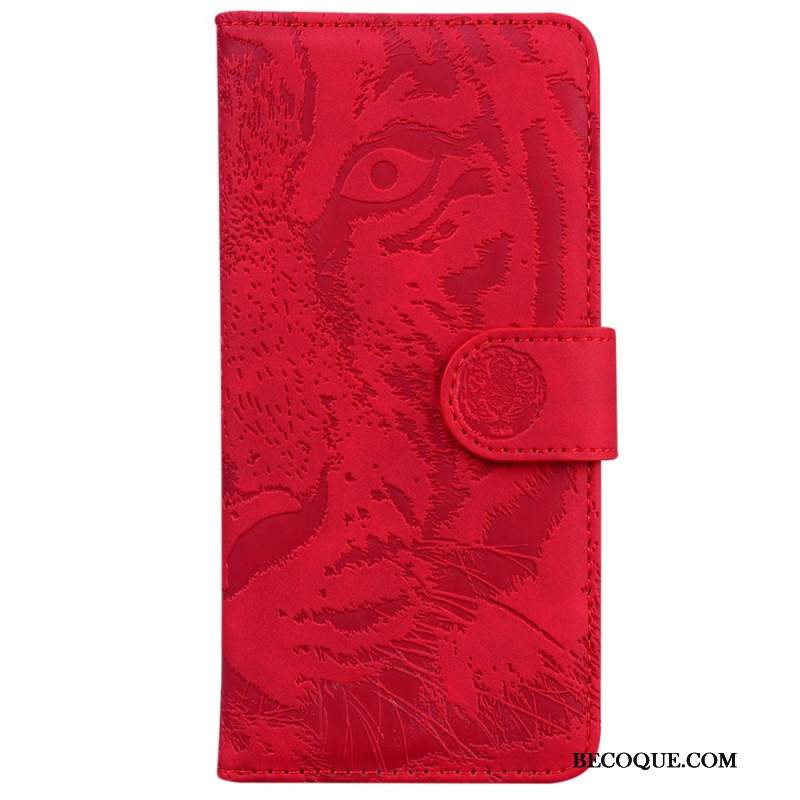 Etui Folio Do iPhone 16 Ślad Tygrysa