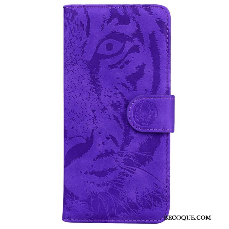 Etui Folio Do iPhone 16 Ślad Tygrysa