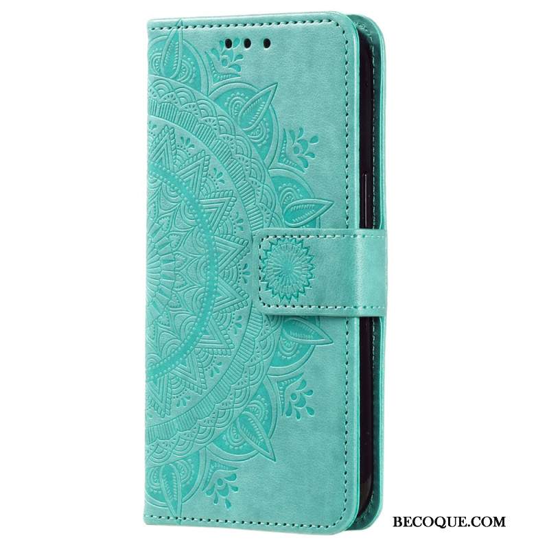 Etui Folio Google Pixel 8 Pro Mandala Z Paskiem Etui Ochronne