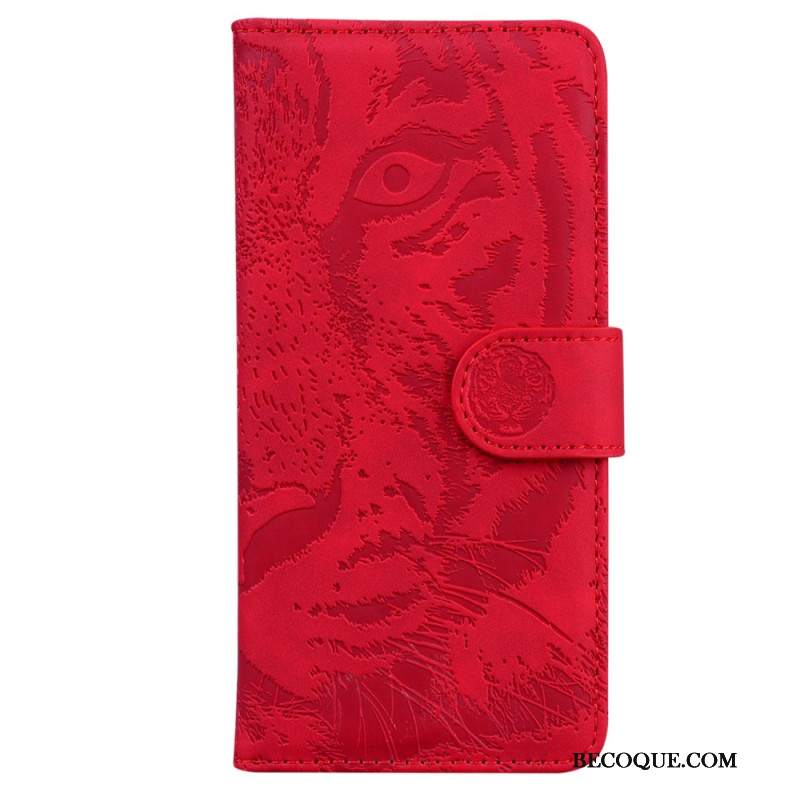 Etui Folio Google Pixel 8 Ślad Tygrysa Etui Ochronne