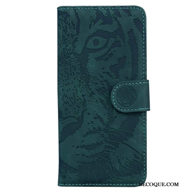 Etui Folio Google Pixel 8 Ślad Tygrysa Etui Ochronne