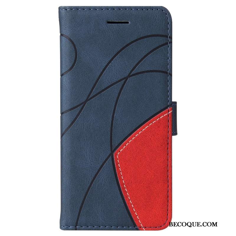 Etui Folio Google Pixel 9 Faliste Linie Paska Etui Ochronne