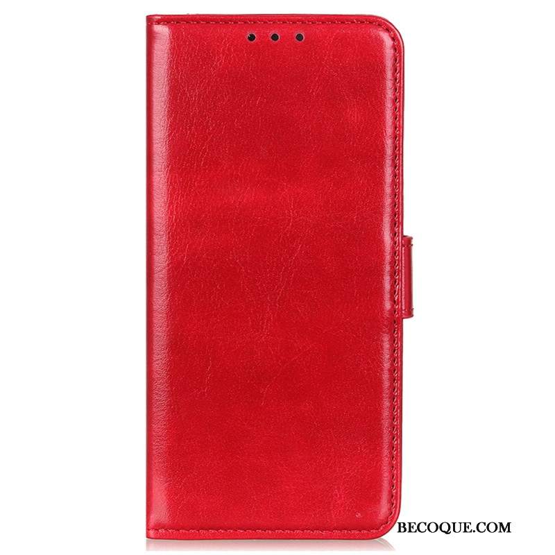 Etui Folio Google Pixel 9 Imitacja Skóry Lakierowanej Etui Ochronne