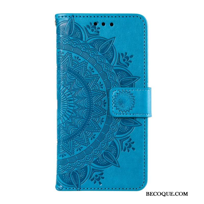 Etui Folio Google Pixel 9 Mandala Słońce Z Paskiem Etui Ochronne