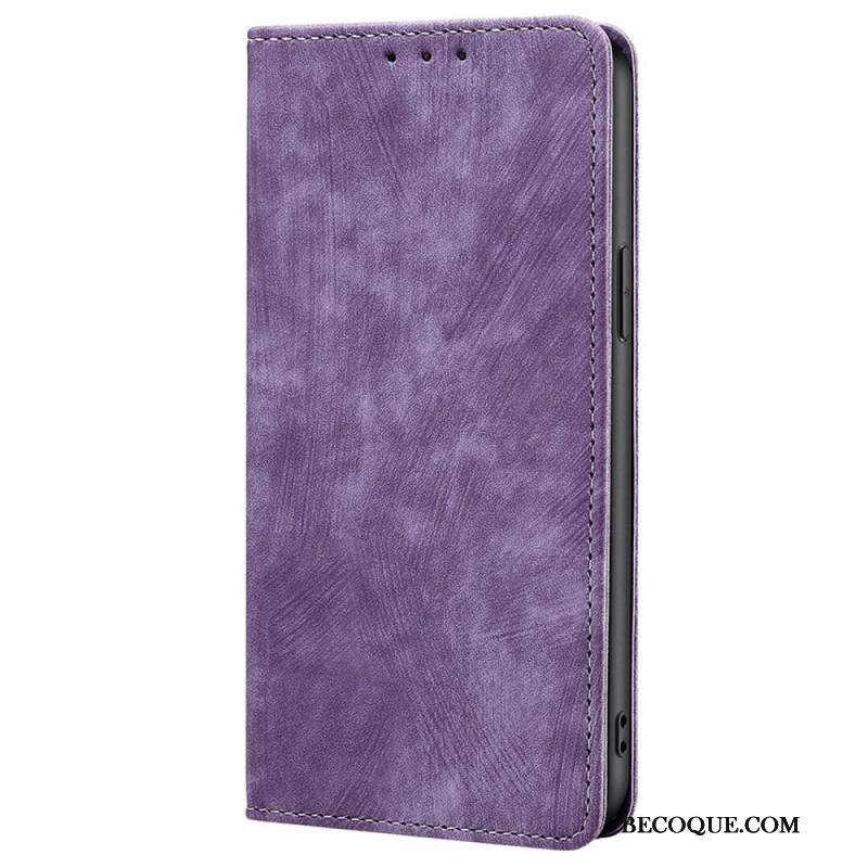 Etui Folio Huawei Nova 11 Pro Efekt Vintage Z Blokowaniem Rfid Etui Ochronne