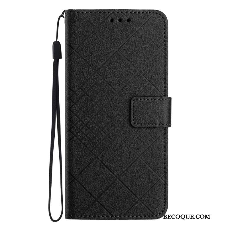 Etui Folio Motorola Edge 50 Neo Diamenty